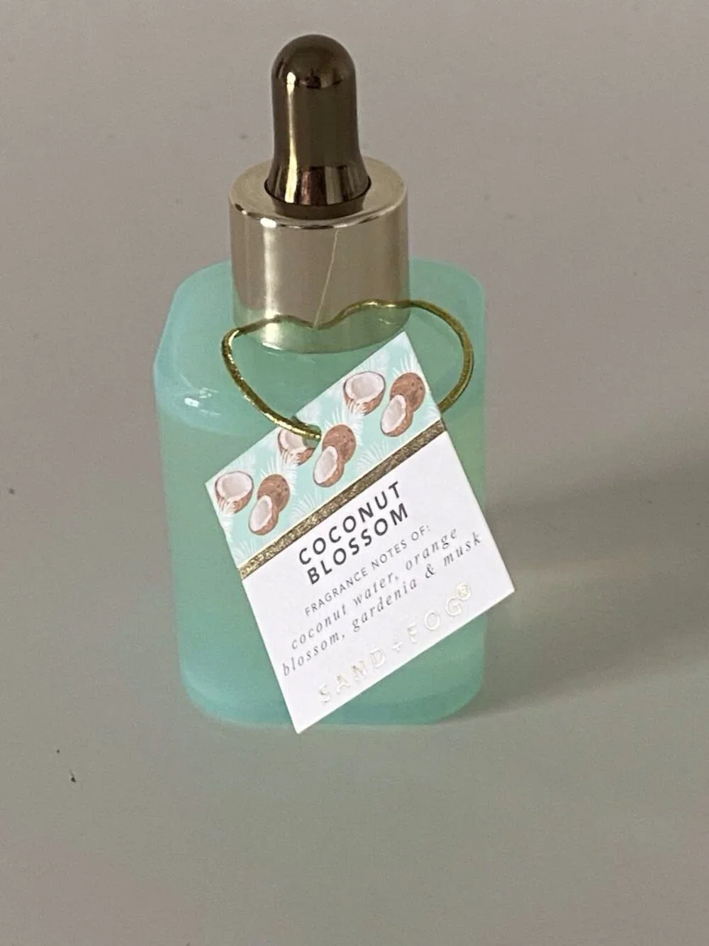 Sand‎ + Fog Eau De Parfum Oil 1.7 fl oz Coconut Blossom Orange Gardenia Musk NEW